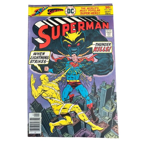 DC Comics Superman Comic No. 303 September 1976 Edition Vintage Collectible - Picture 1 of 4